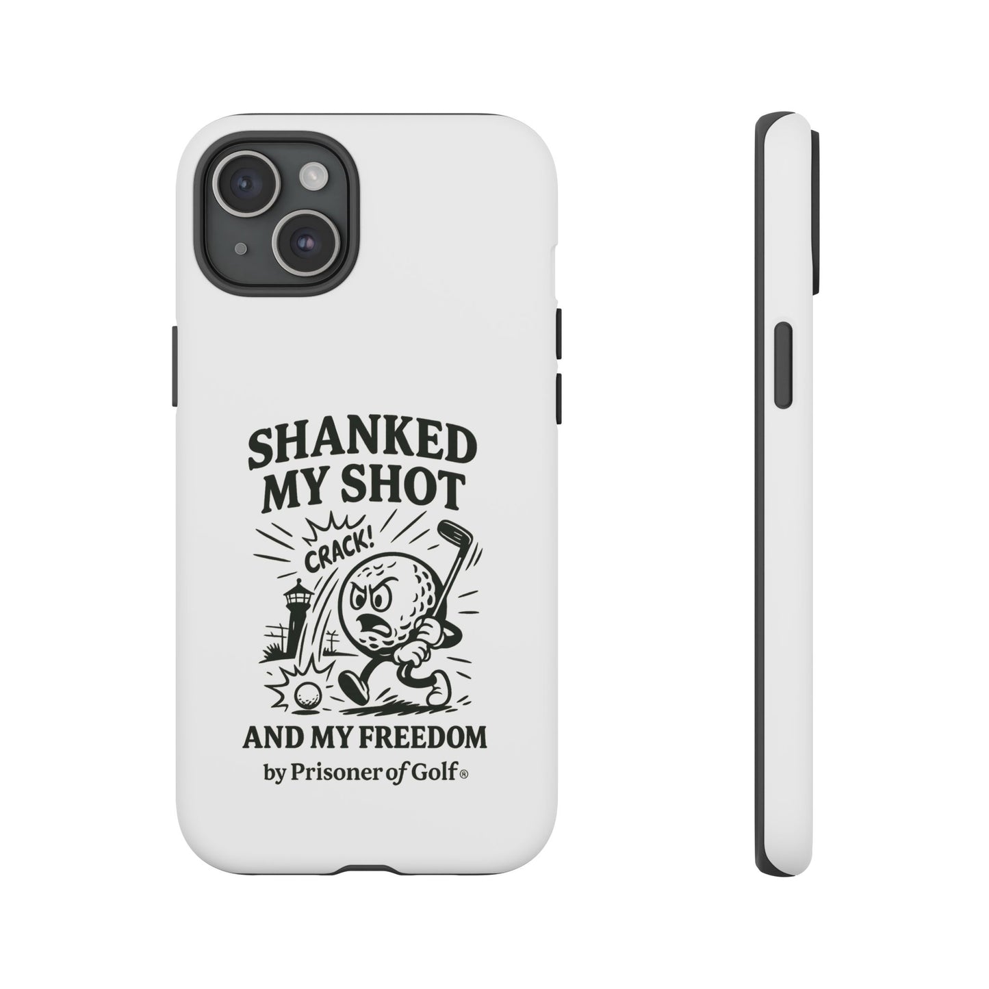 Shanked My Shot, Golf-Themed Phone Case, Funny Golf Gift, Golfer Accessory, Golf Lover's Case, Unique Sports Merchandise