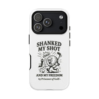 Shanked My Shot, Golf-Themed Phone Case, Funny Golf Gift, Golfer Accessory, Golf Lover's Case, Unique Sports Merchandise