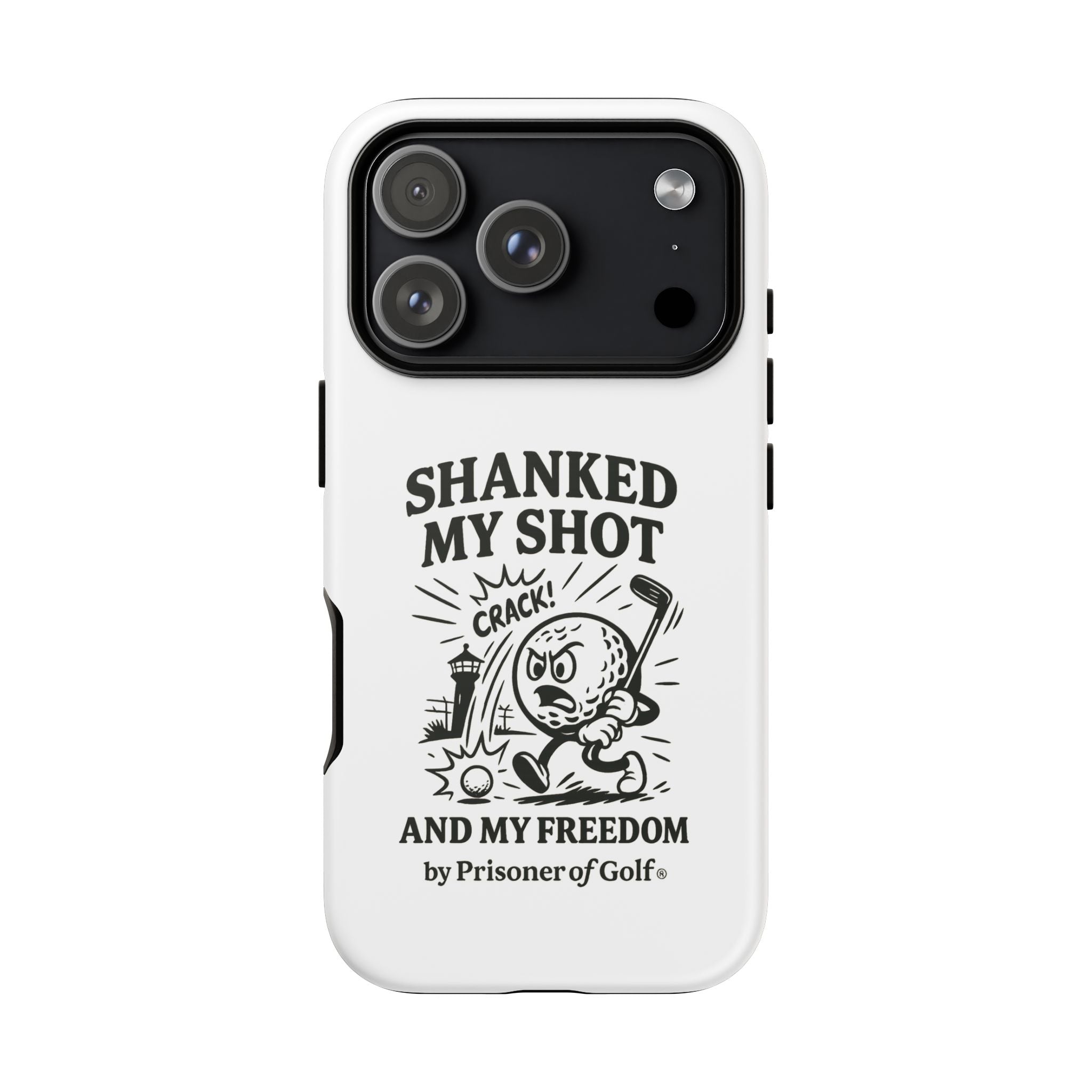 Shanked My Shot, Golf-Themed Phone Case, Funny Golf Gift, Golfer Accessory, Golf Lover's Case, Unique Sports Merchandise