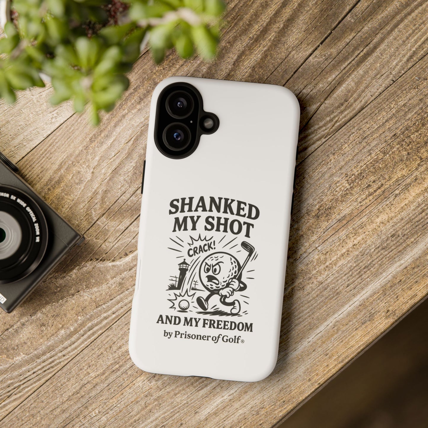 Shanked My Shot, Golf-Themed Phone Case, Funny Golf Gift, Golfer Accessory, Golf Lover's Case, Unique Sports Merchandise