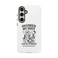 Shanked My Shot, Golf-Themed Phone Case, Funny Golf Gift, Golfer Accessory, Golf Lover's Case, Unique Sports Merchandise