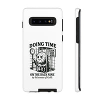 Doing Time on the Back Nine, Golf-Themed Phone Case, Funny Golf Gift, Golfer Accessory, Golf Lover's Case, Unique Sports Merchandise