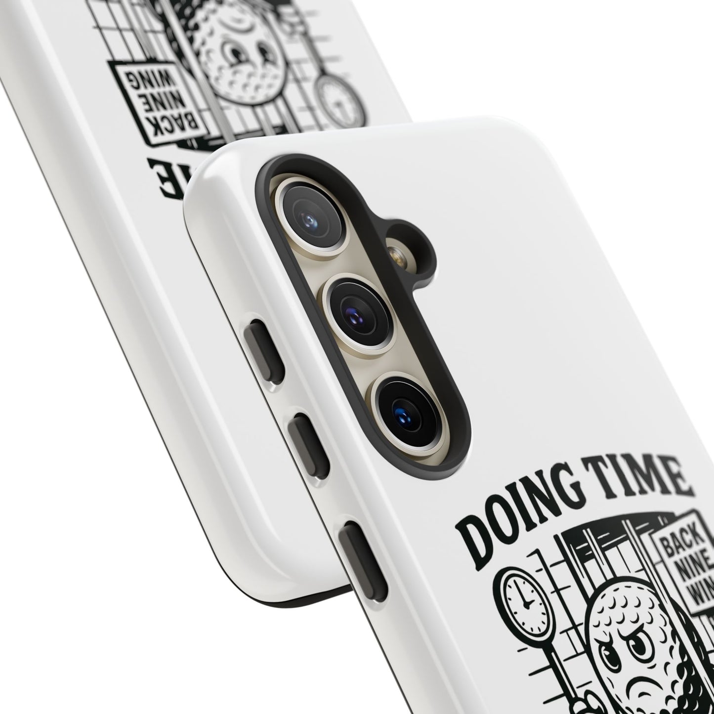 Doing Time on the Back Nine, Golf-Themed Phone Case, Funny Golf Gift, Golfer Accessory, Golf Lover's Case, Unique Sports Merchandise
