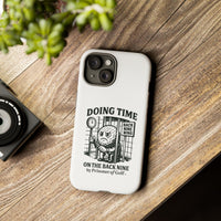 Doing Time on the Back Nine, Golf-Themed Phone Case, Funny Golf Gift, Golfer Accessory, Golf Lover's Case, Unique Sports Merchandise