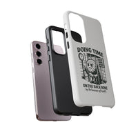 Doing Time on the Back Nine, Golf-Themed Phone Case, Funny Golf Gift, Golfer Accessory, Golf Lover's Case, Unique Sports Merchandise