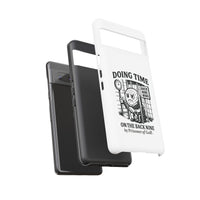 Doing Time on the Back Nine, Golf-Themed Phone Case, Funny Golf Gift, Golfer Accessory, Golf Lover's Case, Unique Sports Merchandise