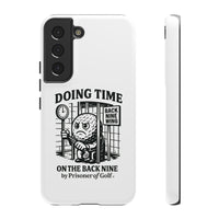 Doing Time on the Back Nine, Golf-Themed Phone Case, Funny Golf Gift, Golfer Accessory, Golf Lover's Case, Unique Sports Merchandise