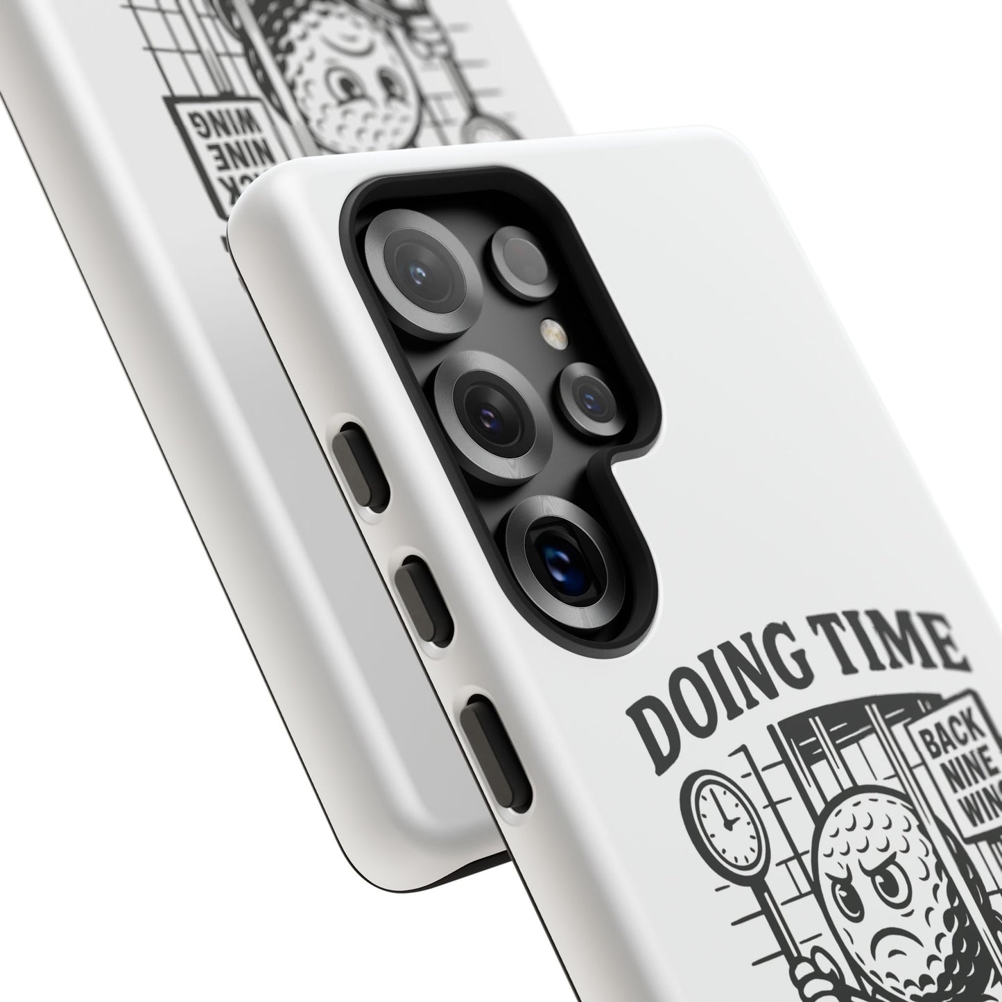 Doing Time on the Back Nine, Golf-Themed Phone Case, Funny Golf Gift, Golfer Accessory, Golf Lover's Case, Unique Sports Merchandise