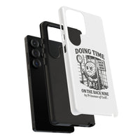 Doing Time on the Back Nine, Golf-Themed Phone Case, Funny Golf Gift, Golfer Accessory, Golf Lover's Case, Unique Sports Merchandise