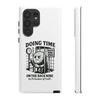 Doing Time on the Back Nine, Golf-Themed Phone Case, Funny Golf Gift, Golfer Accessory, Golf Lover's Case, Unique Sports Merchandise