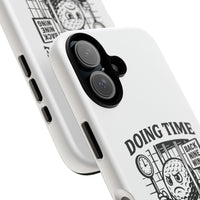Doing Time on the Back Nine, Golf-Themed Phone Case, Funny Golf Gift, Golfer Accessory, Golf Lover's Case, Unique Sports Merchandise