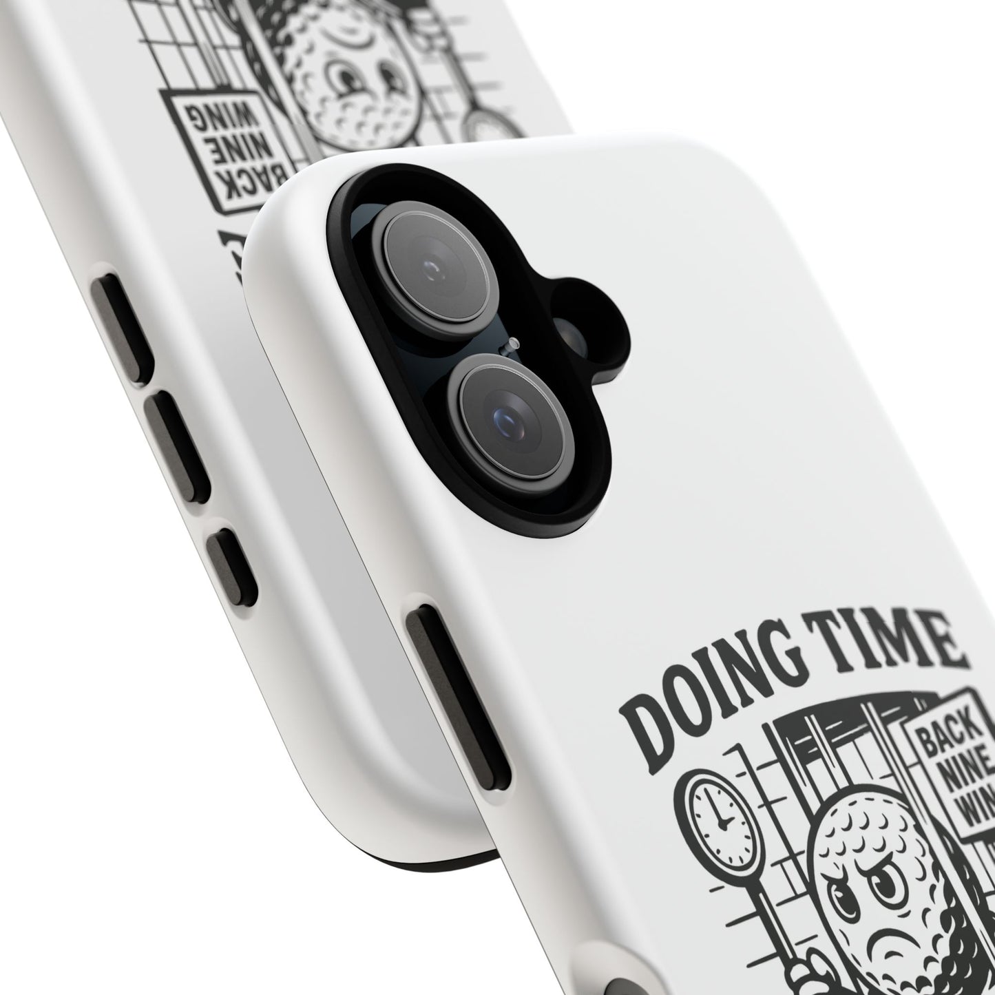Doing Time on the Back Nine, Golf-Themed Phone Case, Funny Golf Gift, Golfer Accessory, Golf Lover's Case, Unique Sports Merchandise