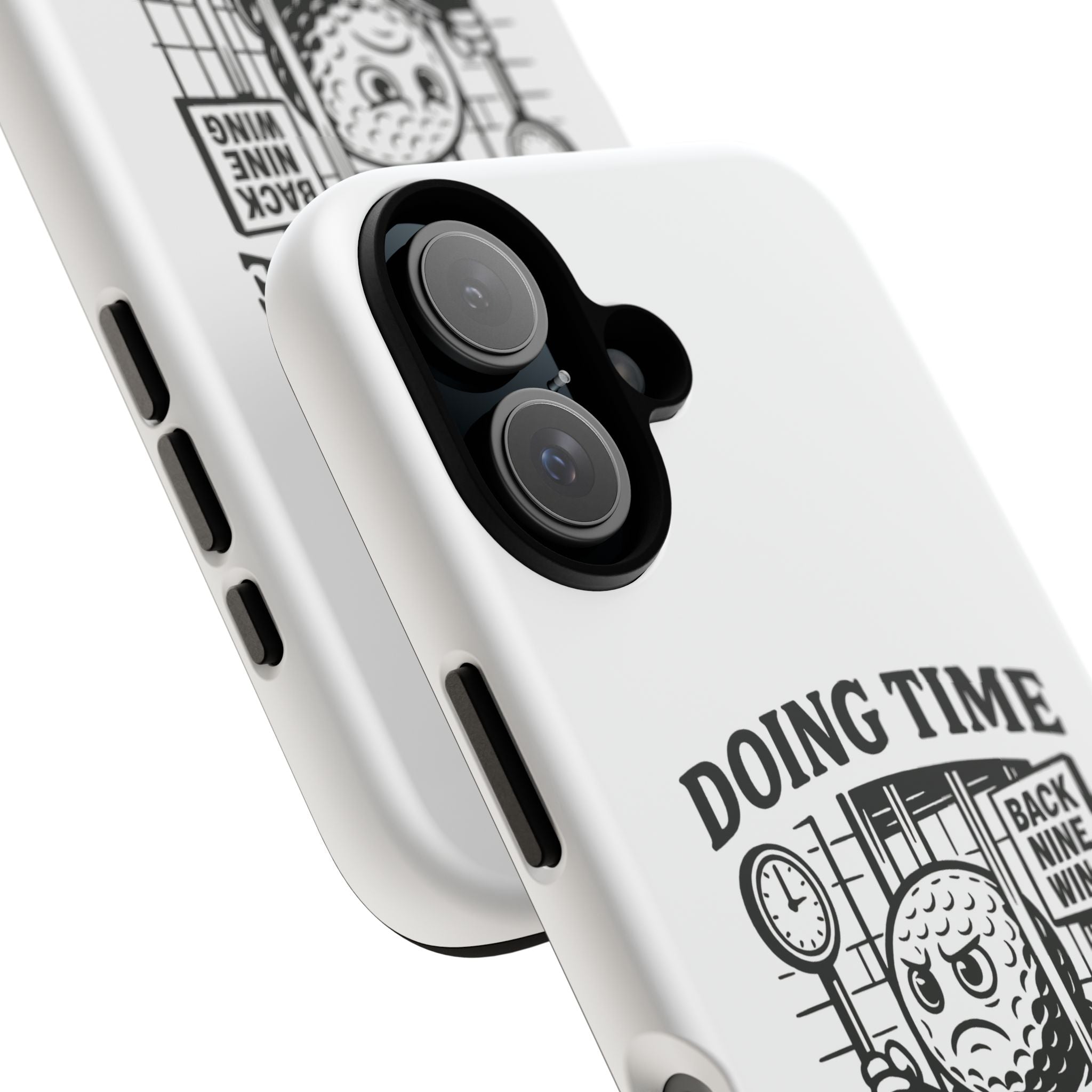 Doing Time on the Back Nine, Golf-Themed Phone Case, Funny Golf Gift, Golfer Accessory, Golf Lover's Case, Unique Sports Merchandise