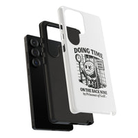 Doing Time on the Back Nine, Golf-Themed Phone Case, Funny Golf Gift, Golfer Accessory, Golf Lover's Case, Unique Sports Merchandise
