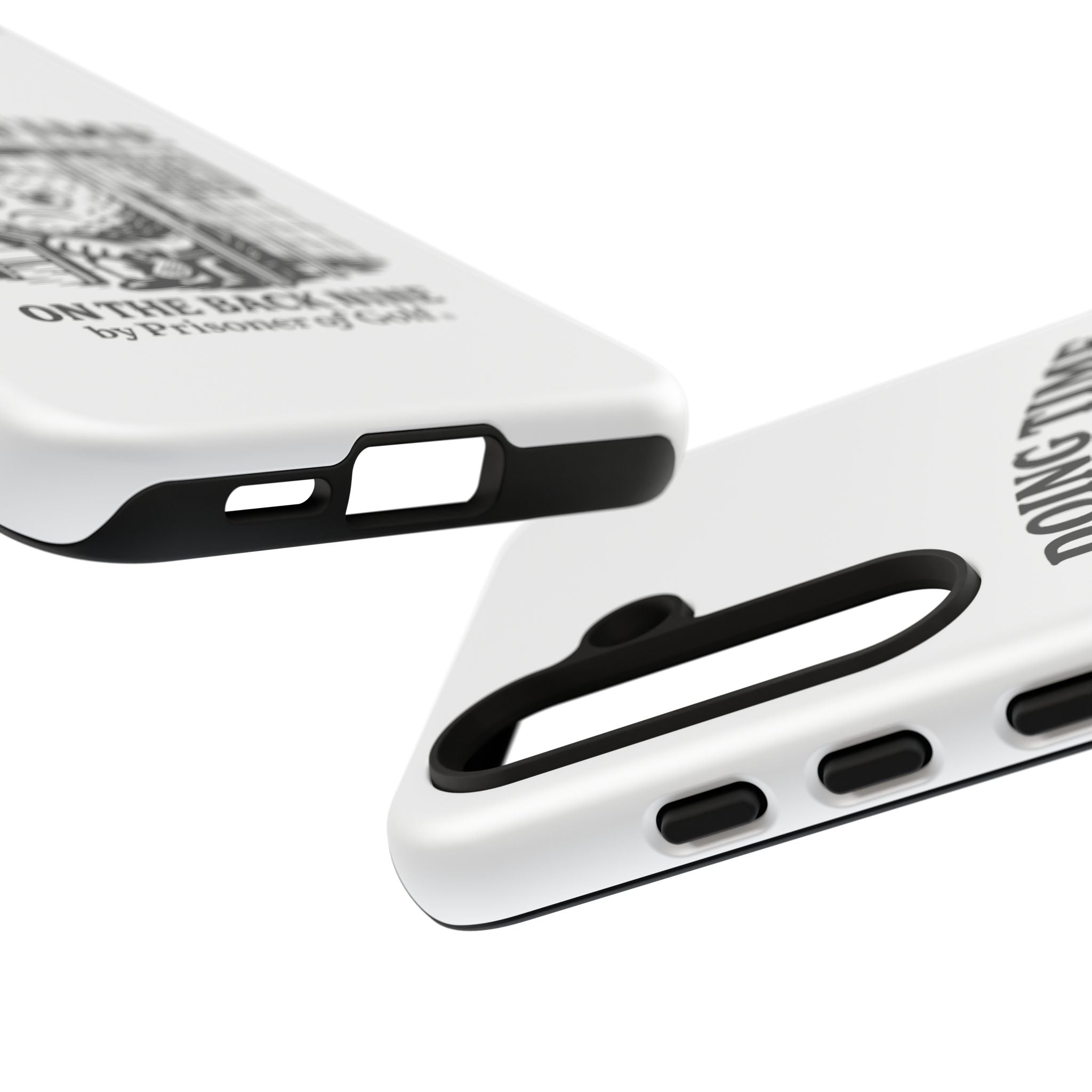 Doing Time on the Back Nine, Golf-Themed Phone Case, Funny Golf Gift, Golfer Accessory, Golf Lover's Case, Unique Sports Merchandise