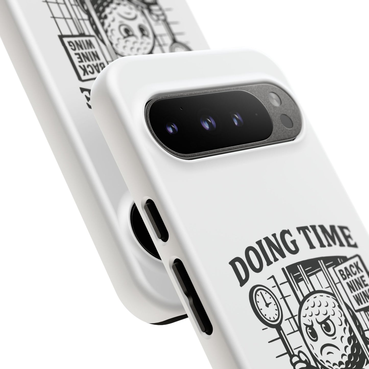 Doing Time on the Back Nine, Golf-Themed Phone Case, Funny Golf Gift, Golfer Accessory, Golf Lover's Case, Unique Sports Merchandise