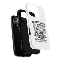Doing Time on the Back Nine, Golf-Themed Phone Case, Funny Golf Gift, Golfer Accessory, Golf Lover's Case, Unique Sports Merchandise