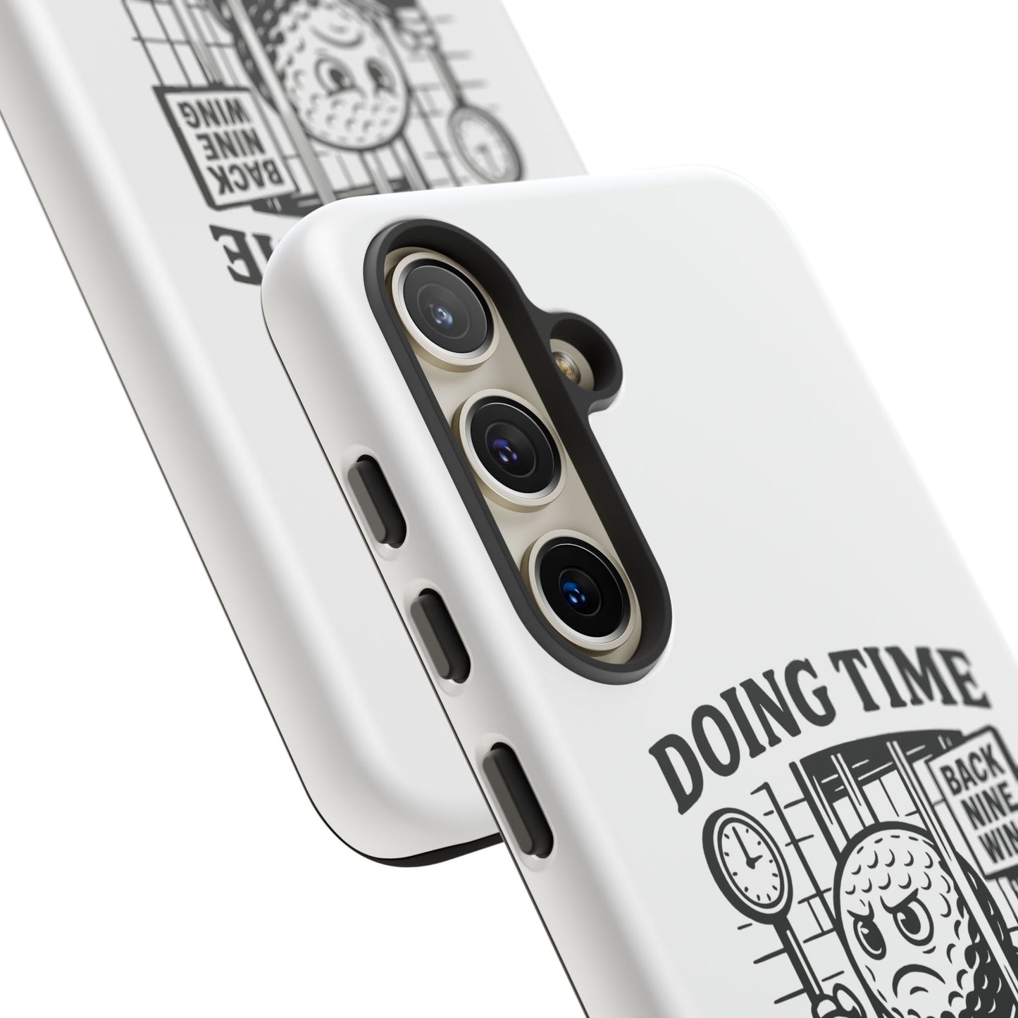 Doing Time on the Back Nine, Golf-Themed Phone Case, Funny Golf Gift, Golfer Accessory, Golf Lover's Case, Unique Sports Merchandise
