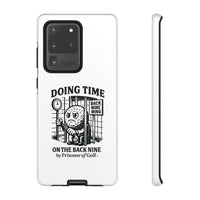 Doing Time on the Back Nine, Golf-Themed Phone Case, Funny Golf Gift, Golfer Accessory, Golf Lover's Case, Unique Sports Merchandise