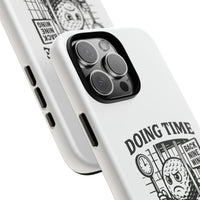 Doing Time on the Back Nine, Golf-Themed Phone Case, Funny Golf Gift, Golfer Accessory, Golf Lover's Case, Unique Sports Merchandise