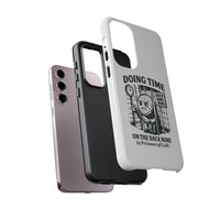 Doing Time on the Back Nine, Golf-Themed Phone Case, Funny Golf Gift, Golfer Accessory, Golf Lover's Case, Unique Sports Merchandise