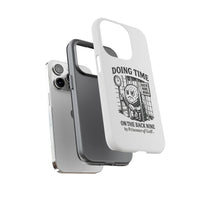 Doing Time on the Back Nine, Golf-Themed Phone Case, Funny Golf Gift, Golfer Accessory, Golf Lover's Case, Unique Sports Merchandise