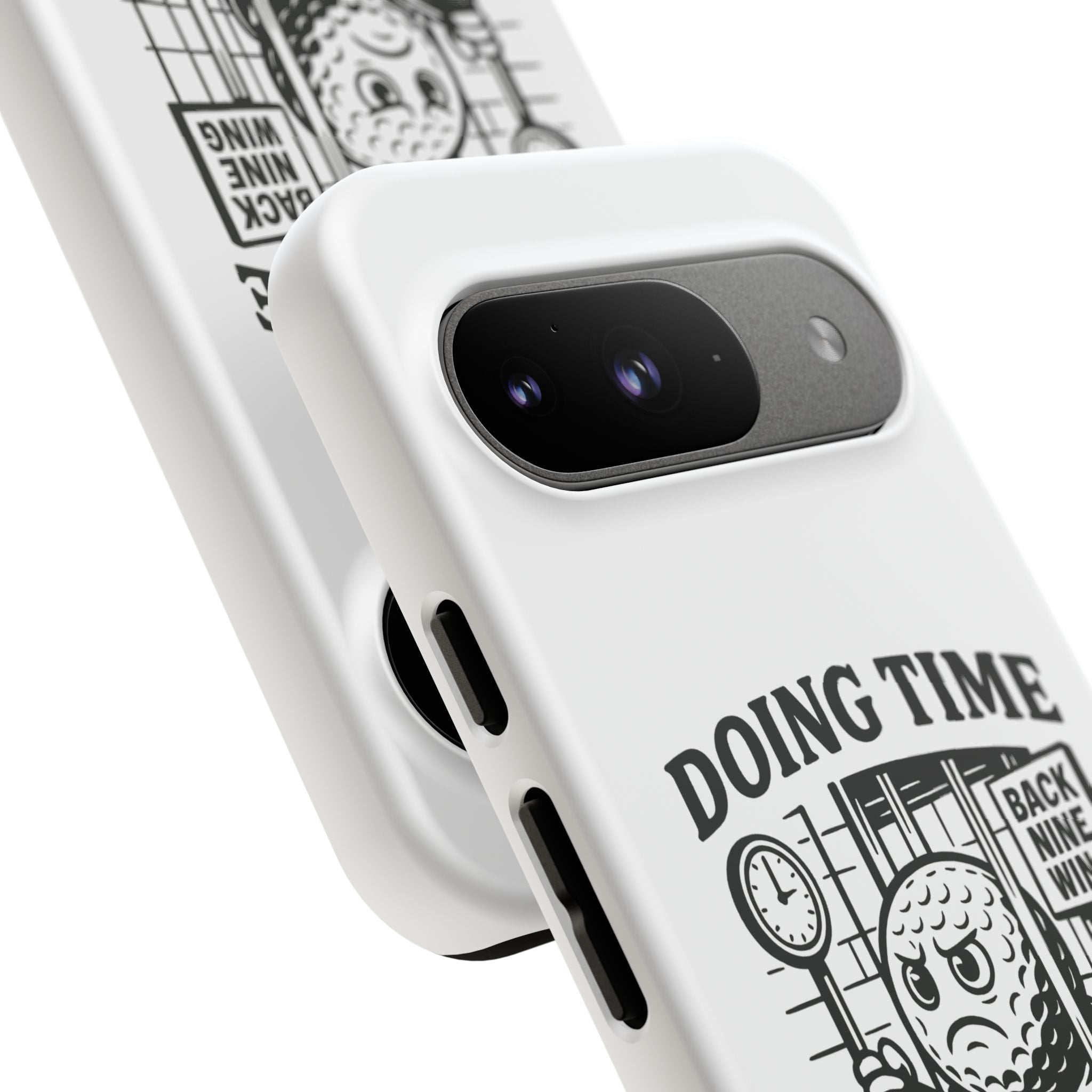 Doing Time on the Back Nine, Golf-Themed Phone Case, Funny Golf Gift, Golfer Accessory, Golf Lover's Case, Unique Sports Merchandise